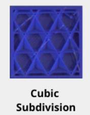 Cubic Subdivision Infill